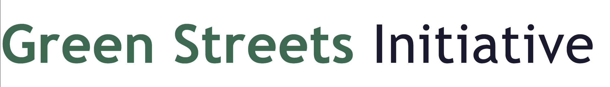 Green Streets Initiative